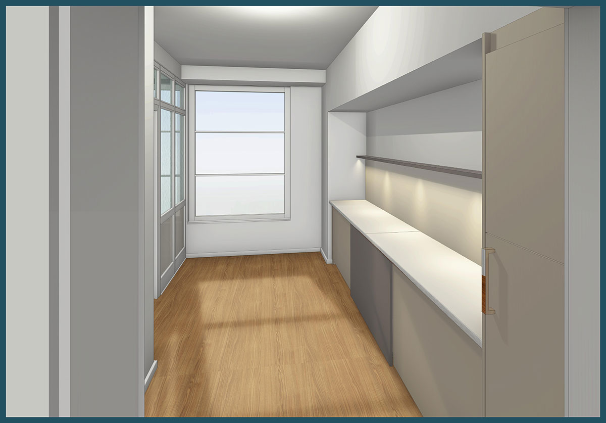 Simulation: Office-Küche